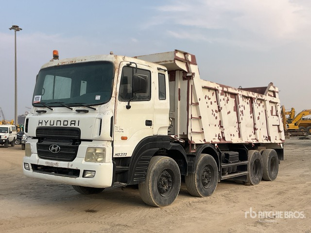 2014 Hyundai HD370 8x4 Twin-Steer Tri/A Dump Truck - Damperli kamyon: fotoğraf 1 2014 Hyundai HD370 8x4 Twin-Steer Tri/A Dump Truck - Damperli kamyon: fotoğraf 1