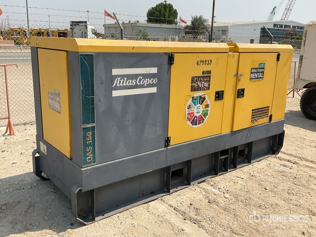 2017 Atlas Copco QAS150 150 kVA Skid-Mounted Generator Set - Elektrikli jeneratör: fotoğraf 4 2017 Atlas Copco QAS150 150 kVA Skid-Mounted Generator Set - Elektrikli jeneratör: fotoğraf 4