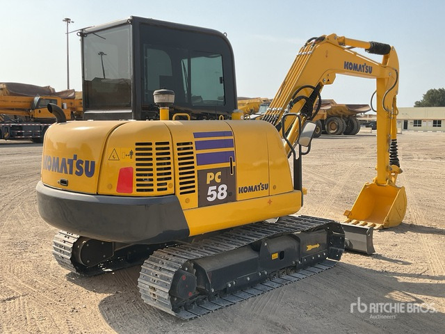 2022 Komatsu PC58-8 Mini Excavator: <6.6t - Mini ekskavatör: fotoğraf 4 2022 Komatsu PC58-8 Mini Excavator: <6.6t - Mini ekskavatör: fotoğraf 4