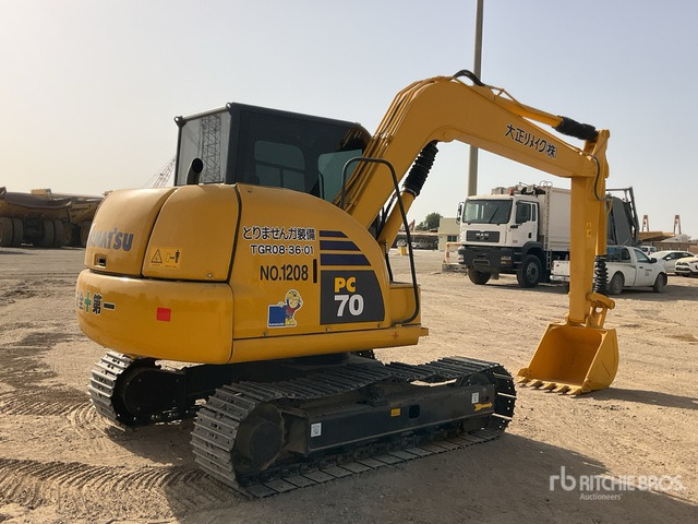 2022 Komatsu PC70-8 Mini Excavator: <6.6t - Mini ekskavatör: fotoğraf 3 2022 Komatsu PC70-8 Mini Excavator: <6.6t - Mini ekskavatör: fotoğraf 3