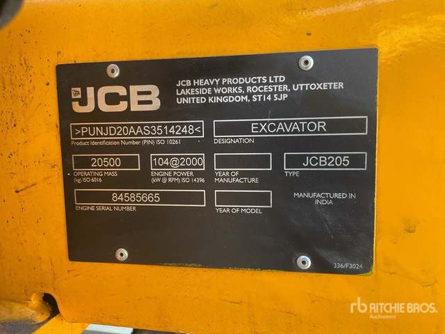 2025 JCB 205 (Unused) Tracked Excavator - Paletli ekskavatör: fotoğraf 3 2025 JCB 205 (Unused) Tracked Excavator - Paletli ekskavatör: fotoğraf 3