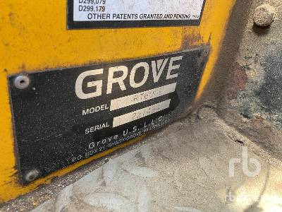 GROVE RT600E 50 ton 4x4x4 - Arazi tipi vinç: fotoğraf 5 GROVE RT600E 50 ton 4x4x4 - Arazi tipi vinç: fotoğraf 5