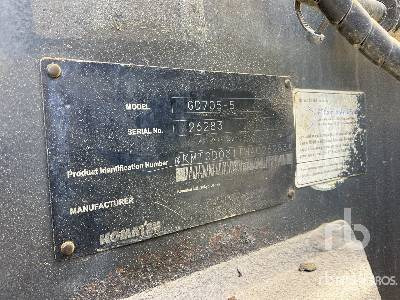 KOMATSU GD705-5 - Greyder: fotoğraf 1 KOMATSU GD705-5 - Greyder: fotoğraf 1