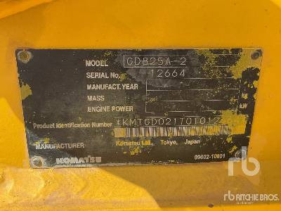 KOMATSU GD825A-2 - Greyder: fotoğraf 5 KOMATSU GD825A-2 - Greyder: fotoğraf 5