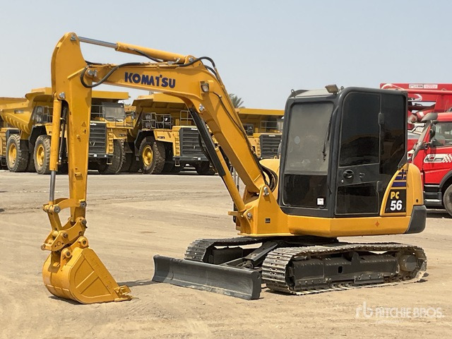 Komatsu PC56-7 Mini Excavator: <6.6t - Mini ekskavatör: fotoğraf 2 Komatsu PC56-7 Mini Excavator: <6.6t - Mini ekskavatör: fotoğraf 2