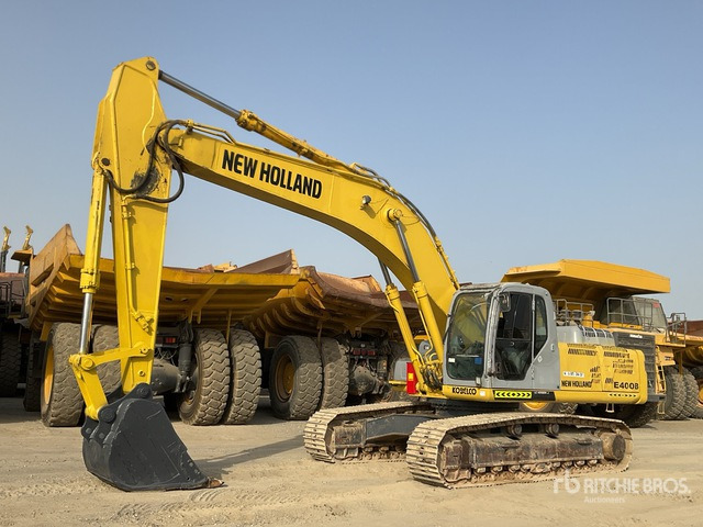 New Holland Kobelco E385B - Paletli ekskavatör: fotoğraf 1 New Holland Kobelco E385B - Paletli ekskavatör: fotoğraf 1