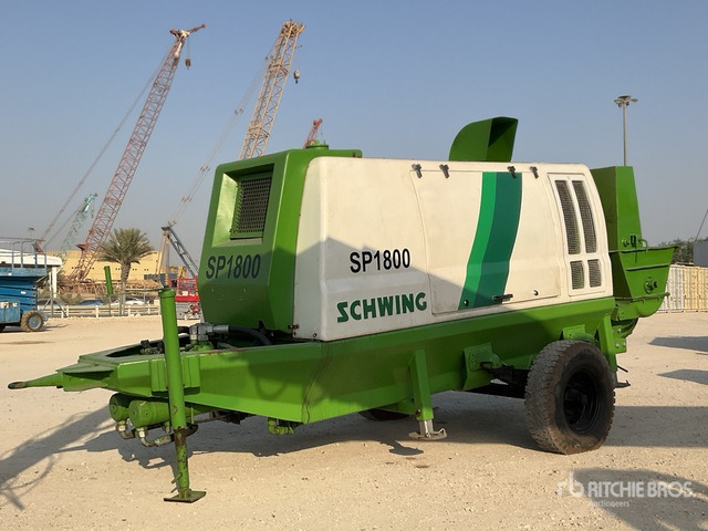 Schwing SP1800 - Sabit beton pompası: fotoğraf 2 Schwing SP1800 - Sabit beton pompası: fotoğraf 2