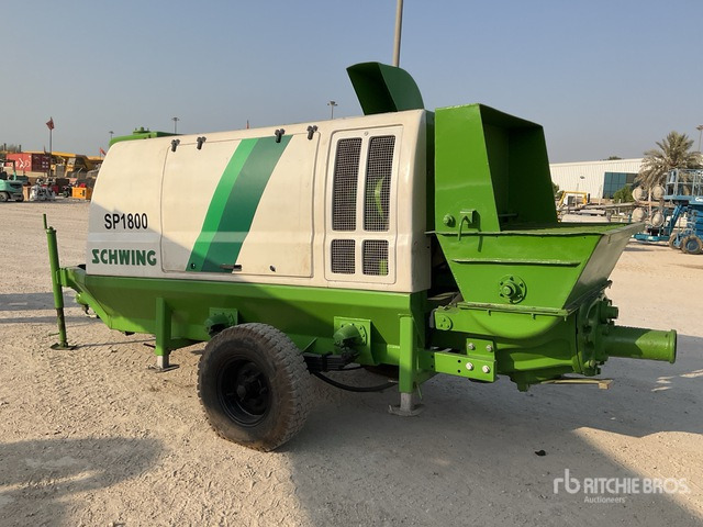 Schwing SP1800 - Sabit beton pompası: fotoğraf 4 Schwing SP1800 - Sabit beton pompası: fotoğraf 4