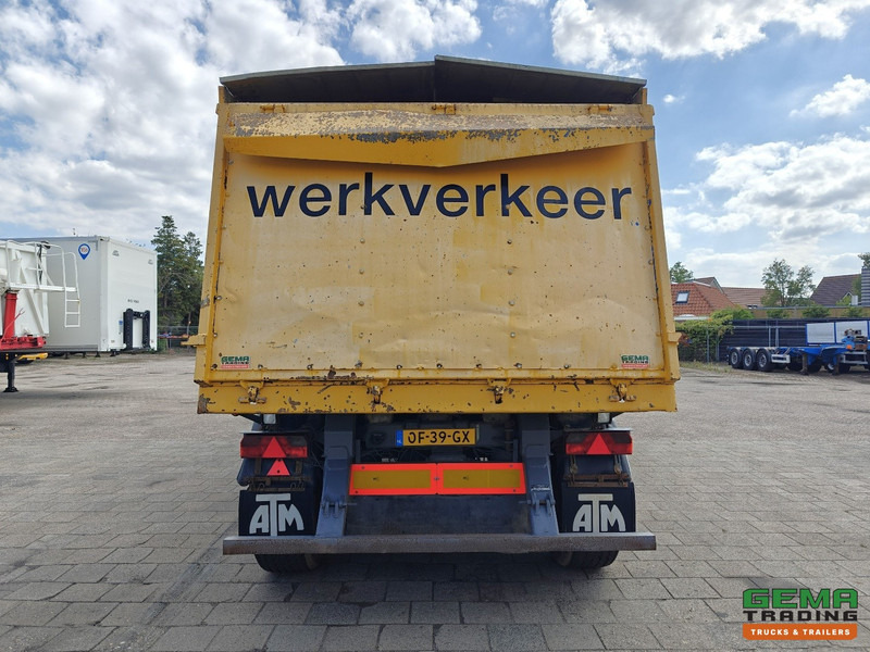 Damperli dorse ATM OKA 17 27 3-Assen SAF - Kipper 26.8m³ + MilieuKleppen - Lift-as - Staal/Staal: fotoğraf 6