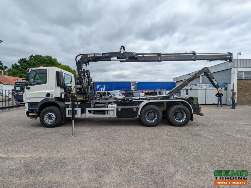 DAF CF85.410 6x4 Dagcab Euro5 EEV - Hiab Haakarm + Hiab 166E-2 DUO - Vangmuil - Kancalı yükleyici kamyon, Vinçli kamyon: fotoğraf 5 DAF CF85.410 6x4 Dagcab Euro5 EEV - Hiab Haakarm + Hiab 166E-2 DUO - Vangmuil - Kancalı yükleyici kamyon, Vinçli kamyon: fotoğraf 5