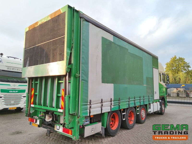 DAF FAK XF95.430 8x2 SuperSpaceCab Euro3 - CurtainSider 7.31m + Ramp 16T - MachineTransporter - 6 Persons (V558) - Araba taşıyıcı kamyon: fotoğraf 4 DAF FAK XF95.430 8x2 SuperSpaceCab Euro3 - CurtainSider 7.31m + Ramp 16T - MachineTransporter - 6 Persons (V558) - Araba taşıyıcı kamyon: fotoğraf 4