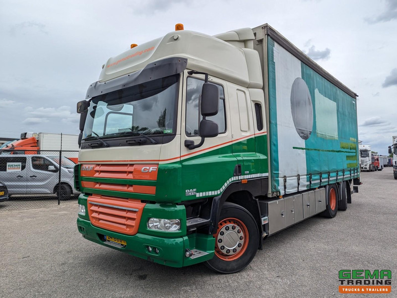 DAF FAN CF85.410 6x2/4 Spacecab Euro5 EEV - Schuifzeilen/dak 7.23m + Laadklep 6000kg - 10/2025APK - Tenteli kamyon: fotoğraf 1 DAF FAN CF85.410 6x2/4 Spacecab Euro5 EEV - Schuifzeilen/dak 7.23m + Laadklep 6000kg - 10/2025APK - Tenteli kamyon: fotoğraf 1
