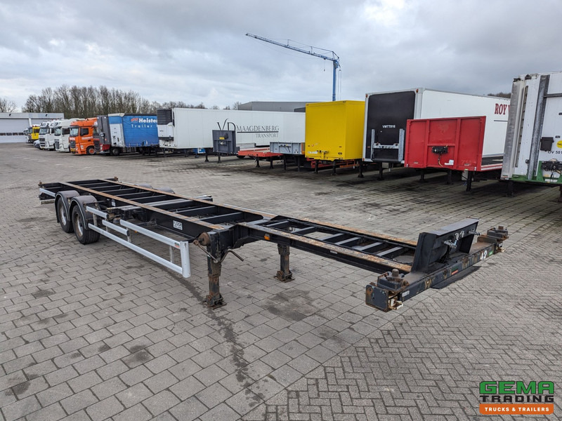 Floor FLCO 12-18 2-Assen BPW - Trommelremmen - 2x 20FT en 40FT Aansluiting - 4140KG - Konteynır taşıyıcı/ Yedek karoser dorse: fotoğraf 4 Floor FLCO 12-18 2-Assen BPW - Trommelremmen - 2x 20FT en 40FT Aansluiting - 4140KG - Konteynır taşıyıcı/ Yedek karoser dorse: fotoğraf 4