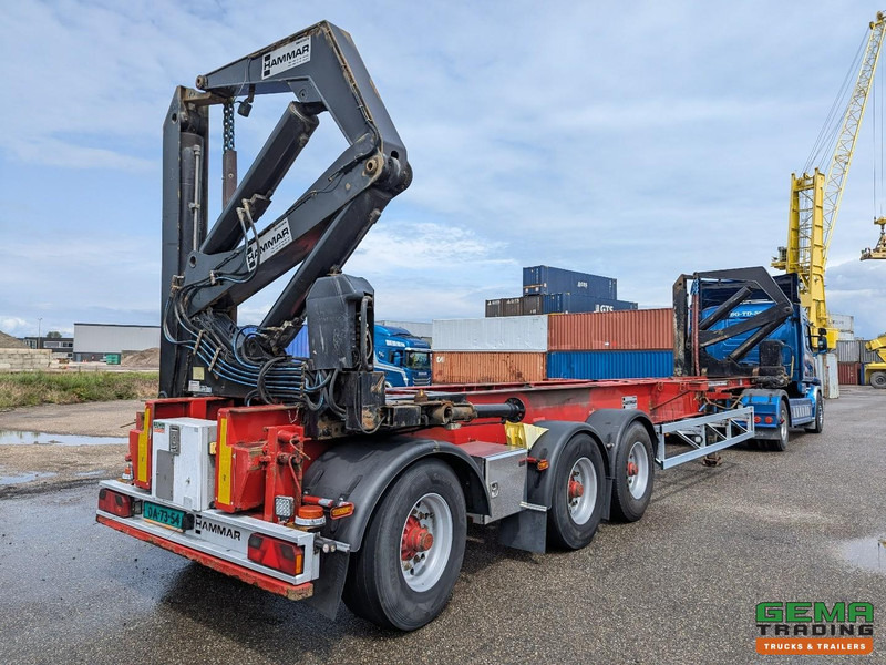 HAMMAR 160 HE 3-Assen - SideLoader - 33T - ContainerStacking - Afstandbediening - Konteynır taşıyıcı/ Yedek karoser dorse: fotoğraf 2 HAMMAR 160 HE 3-Assen - SideLoader - 33T - ContainerStacking - Afstandbediening - Konteynır taşıyıcı/ Yedek karoser dorse: fotoğraf 2