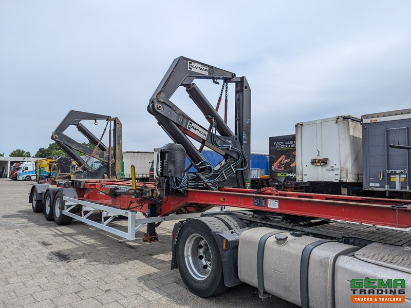 HAMMAR 160 HE 3-Assen - SideLoader - 33T - ContainerStacking - Afstandbediening - Konteynır taşıyıcı/ Yedek karoser dorse: fotoğraf 4 HAMMAR 160 HE 3-Assen - SideLoader - 33T - ContainerStacking - Afstandbediening - Konteynır taşıyıcı/ Yedek karoser dorse: fotoğraf 4