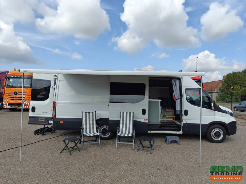 Iveco Daily 5-130 2 Persoons Camper - Airco/Boiler/Toilet - 134.000km - Fiamma Luifel - Fietsendrager - 05/2026 APK - Camper van: fotoğraf 4 Iveco Daily 5-130 2 Persoons Camper - Airco/Boiler/Toilet - 134.000km - Fiamma Luifel - Fietsendrager - 05/2026 APK - Camper van: fotoğraf 4