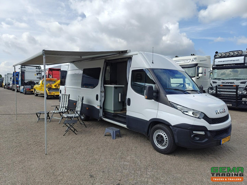 Iveco Daily 5-130 2 Persoons Camper - Airco/Boiler/Toilet - 134.000km - Fiamma Luifel - Fietsendrager - 05/2026 APK - Camper van: fotoğraf 1 Iveco Daily 5-130 2 Persoons Camper - Airco/Boiler/Toilet - 134.000km - Fiamma Luifel - Fietsendrager - 05/2026 APK - Camper van: fotoğraf 1