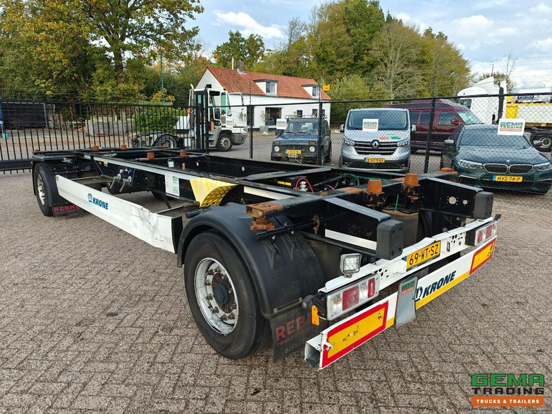 Krone AZ 2-Assen BPW - BDF Systeem - Schijfremmen - Luchtvering - Konteynır taşıyıcı/ Yedek karoser römork: fotoğraf 3 Krone AZ 2-Assen BPW - BDF Systeem - Schijfremmen - Luchtvering - Konteynır taşıyıcı/ Yedek karoser römork: fotoğraf 3