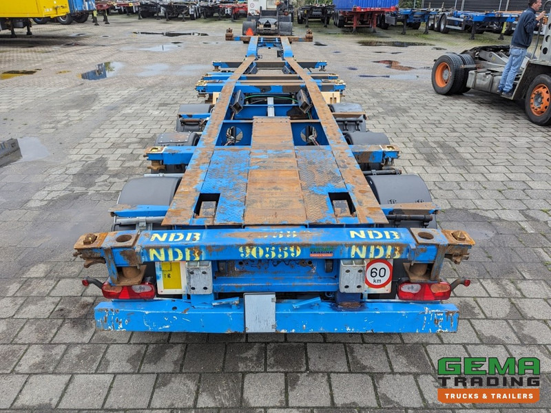 Konteynır taşıyıcı/ Yedek karoser dorse Krone SD 27 3-Assen BPW DrumBrakes - 5280kg - 1x 20FT 2x 20FT 30FT 40FT (O1867): fotoğraf 7