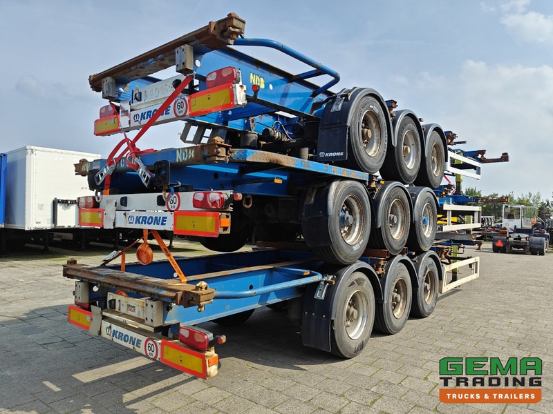Krone SDC 27 3-assen BPW - DrumBrakes - 4700KG - 2x 20FT 1x 30FT 1x40FT - Package of 3 - NL kentekens - Konteynır taşıyıcı/ Yedek karoser dorse: fotoğraf 2 Krone SDC 27 3-assen BPW - DrumBrakes - 4700KG - 2x 20FT 1x 30FT 1x40FT - Package of 3 - NL kentekens - Konteynır taşıyıcı/ Yedek karoser dorse: fotoğraf 2