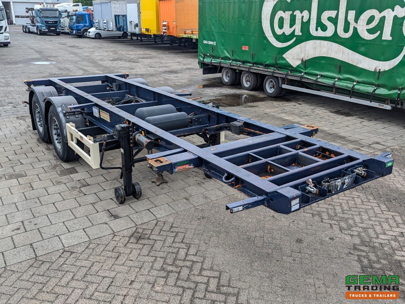 Krone SZC 18 2-Assen BPW - Luchtvering - Schijfremmen - 20FT aansluiting - 09/2025APK - Konteynır taşıyıcı/ Yedek karoser dorse: fotoğraf 4 Krone SZC 18 2-Assen BPW - Luchtvering - Schijfremmen - 20FT aansluiting - 09/2025APK - Konteynır taşıyıcı/ Yedek karoser dorse: fotoğraf 4