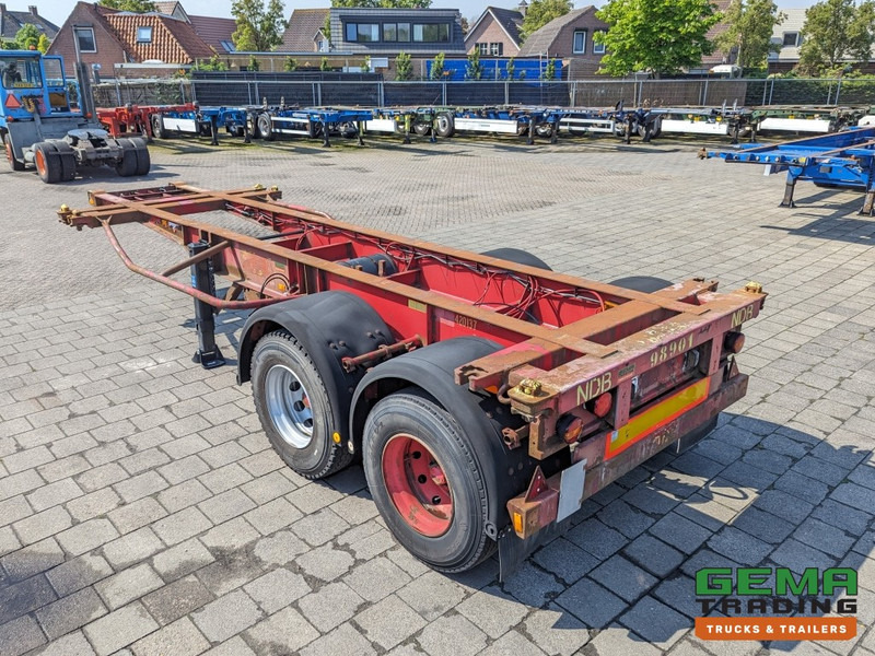 Krone SZC 20FT 2-Assen ROR - STEEL Suspension - DOUBLE tires - DrumBrakes (O1869) - Konteynır taşıyıcı/ Yedek karoser dorse: fotoğraf 1 Krone SZC 20FT 2-Assen ROR - STEEL Suspension - DOUBLE tires - DrumBrakes (O1869) - Konteynır taşıyıcı/ Yedek karoser dorse: fotoğraf 1