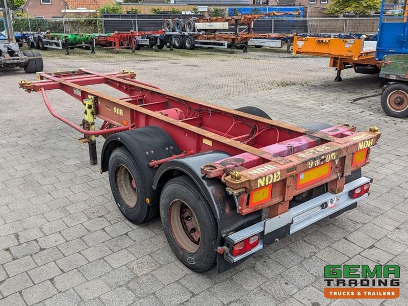Krone SZC 20FT 2-Assen ROR - STEEL Suspension - DOUBLE tires - DrumBrakes (O1916) - Konteynır taşıyıcı/ Yedek karoser dorse: fotoğraf 3 Krone SZC 20FT 2-Assen ROR - STEEL Suspension - DOUBLE tires - DrumBrakes (O1916) - Konteynır taşıyıcı/ Yedek karoser dorse: fotoğraf 3