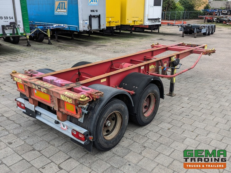 Krone SZC 20FT 2-Assen ROR - STEEL Suspension - DOUBLE tires - DrumBrakes (O1916) - Konteynır taşıyıcı/ Yedek karoser dorse: fotoğraf 1 Krone SZC 20FT 2-Assen ROR - STEEL Suspension - DOUBLE tires - DrumBrakes (O1916) - Konteynır taşıyıcı/ Yedek karoser dorse: fotoğraf 1