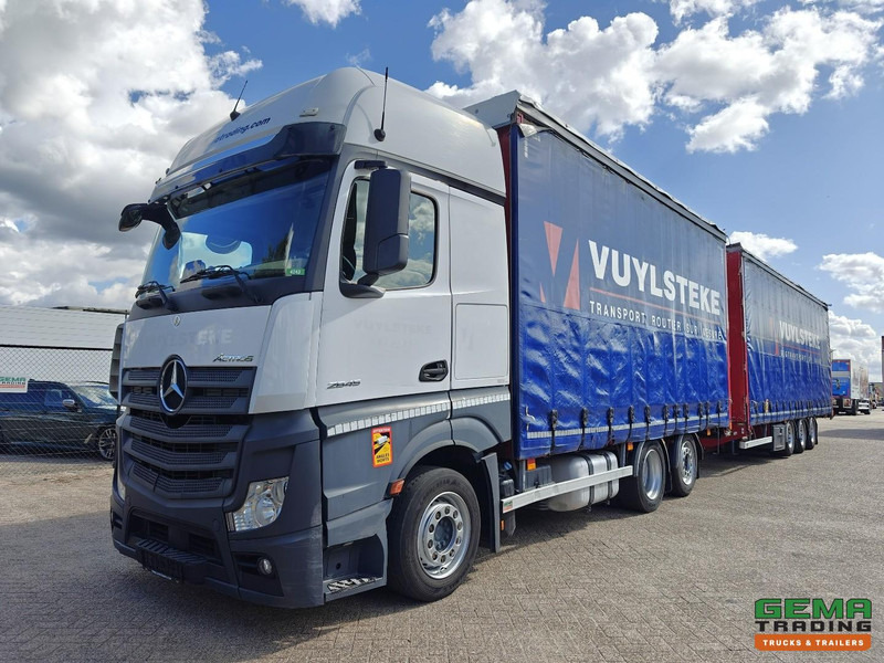 Mercedes-Benz Actros 2645 6x2 Gigaspace Euro6 + 3Axle Trailer -  115m³ VolumeCombi - Dubbele Tanks - Moffet Aansluiting - HH Vloer - SMARTTacho V2 - Kapalı kasa kamyon: fotoğraf 1 Mercedes-Benz Actros 2645 6x2 Gigaspace Euro6 + 3Axle Trailer -  115m³ VolumeCombi - Dubbele Tanks - Moffet Aansluiting - HH Vloer - SMARTTacho V2 - Kapalı kasa kamyon: fotoğraf 1