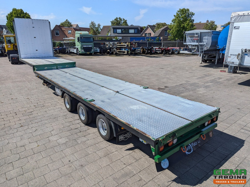 Pacton SXD3 3-Assen - Semi Dieplader - Hydr. Steunpoten - Traanplaat vloer - 3e as naloop gestuurd - Alçak çerçeveli platform dorse: fotoğraf 3 Pacton SXD3 3-Assen - Semi Dieplader - Hydr. Steunpoten - Traanplaat vloer - 3e as naloop gestuurd - Alçak çerçeveli platform dorse: fotoğraf 3