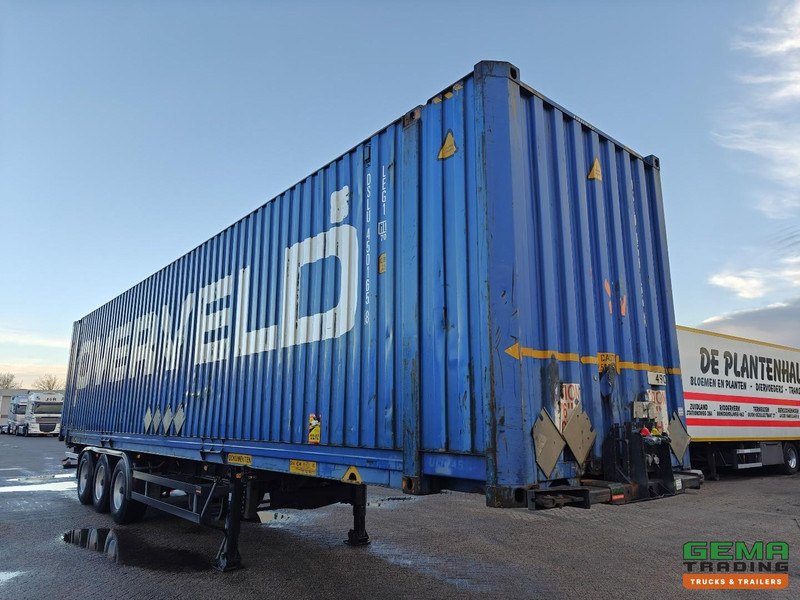 Pacton T3-007 3-Assen BPW - Containerchassis + 45FT HiCube Container - Reservewieldrager - Konteynır taşıyıcı/ Yedek karoser dorse: fotoğraf 5 Pacton T3-007 3-Assen BPW - Containerchassis + 45FT HiCube Container - Reservewieldrager - Konteynır taşıyıcı/ Yedek karoser dorse: fotoğraf 5