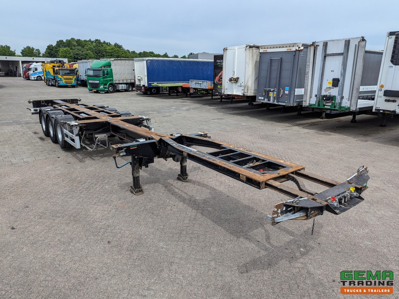 Pacton T3-010 3-Assen SAF - MULTI - Trommelremmen - LiftAs - 3x Uitschuifbaar - Konteynır taşıyıcı/ Yedek karoser dorse: fotoğraf 5 Pacton T3-010 3-Assen SAF - MULTI - Trommelremmen - LiftAs - 3x Uitschuifbaar - Konteynır taşıyıcı/ Yedek karoser dorse: fotoğraf 5