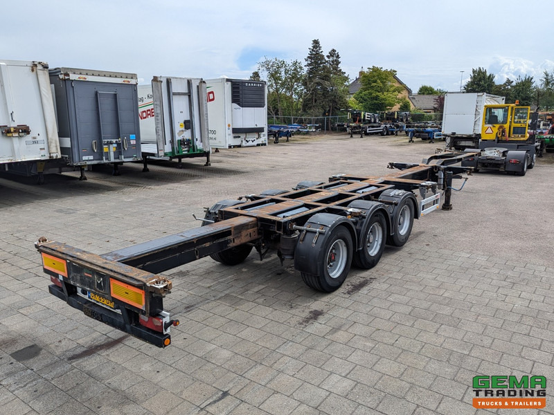 Pacton T3-010 3-Assen SAF - MULTI - Trommelremmen - LiftAs - 3x Uitschuifbaar - Konteynır taşıyıcı/ Yedek karoser dorse: fotoğraf 3 Pacton T3-010 3-Assen SAF - MULTI - Trommelremmen - LiftAs - 3x Uitschuifbaar - Konteynır taşıyıcı/ Yedek karoser dorse: fotoğraf 3