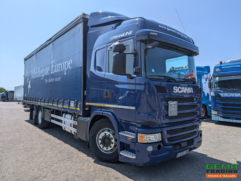 Scania G360 6x2/4 Streamline Euro6 - Retarder - Schuifzeilenbak 8.2M + Laadklep 1500kg - Smart Tacho V2 - Tenteli kamyon: fotoğraf 4 Scania G360 6x2/4 Streamline Euro6 - Retarder - Schuifzeilenbak 8.2M + Laadklep 1500kg - Smart Tacho V2 - Tenteli kamyon: fotoğraf 4
