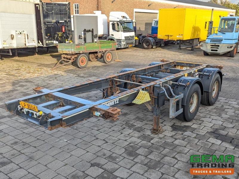Schmitz Cargobull SCF 20 2-Assen BPW DrumBrakes - 20FT Connection - 2419KG (O2060) - Konteynır taşıyıcı/ Yedek karoser dorse: fotoğraf 1 Schmitz Cargobull SCF 20 2-Assen BPW DrumBrakes - 20FT Connection - 2419KG (O2060) - Konteynır taşıyıcı/ Yedek karoser dorse: fotoğraf 1