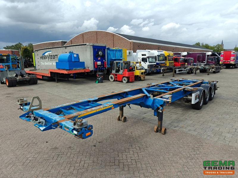 Van Hool 3B0079 3-Assen SAF - Schijfremmen - Alle aansluitingen / Universeel chassis - Konteynır taşıyıcı/ Yedek karoser dorse: fotoğraf 2 Van Hool 3B0079 3-Assen SAF - Schijfremmen - Alle aansluitingen / Universeel chassis - Konteynır taşıyıcı/ Yedek karoser dorse: fotoğraf 2