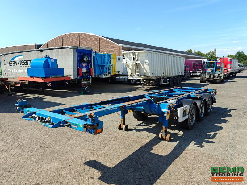 Van Hool 3B0079 3-Assen SAF - Schijfremmen - Alle aansluitingen / Universeel chassis - Konteynır taşıyıcı/ Yedek karoser dorse: fotoğraf 3 Van Hool 3B0079 3-Assen SAF - Schijfremmen - Alle aansluitingen / Universeel chassis - Konteynır taşıyıcı/ Yedek karoser dorse: fotoğraf 3