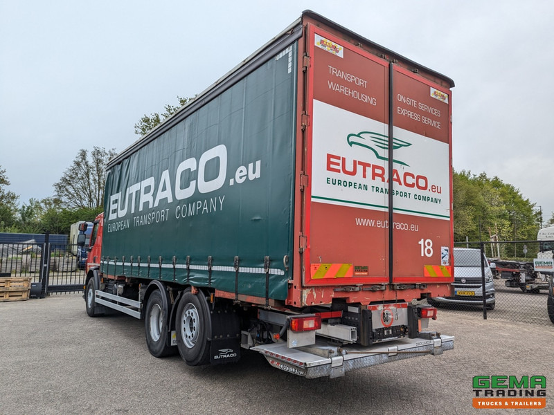 Volvo FE 320 6x2 Slaapcab Euro6 - BDF / SchuifzeilenBak 7.6M + Laadklep 1500KG - Rongpotten/Rongen - Tenteli kamyon: fotoğraf 3 Volvo FE 320 6x2 Slaapcab Euro6 - BDF / SchuifzeilenBak 7.6M + Laadklep 1500KG - Rongpotten/Rongen - Tenteli kamyon: fotoğraf 3