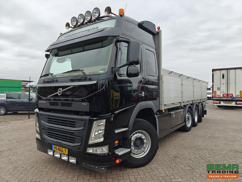 Volvo FM500 8x2/6 Globetrotter Euro6B - Open Laadbak 7.3M - HH Vloer - Alu Zijborden - Stuur/LiftAssen - Sal/ Açık kasa kamyon: fotoğraf 1 Volvo FM500 8x2/6 Globetrotter Euro6B - Open Laadbak 7.3M - HH Vloer - Alu Zijborden - Stuur/LiftAssen - Sal/ Açık kasa kamyon: fotoğraf 1