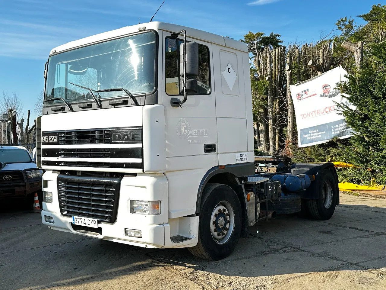 DAF XF 95.380 4X2 Tractor-unit Spring/Air ZF Manual DAF XF 95.380 4X2 Tractor-unit Spring/Air ZF Manual - Çekici: fotoğraf 2 DAF XF 95.380 4X2 Tractor-unit Spring/Air ZF Manual DAF XF 95.380 4X2 Tractor-unit Spring/Air ZF Manual - Çekici: fotoğraf 2
