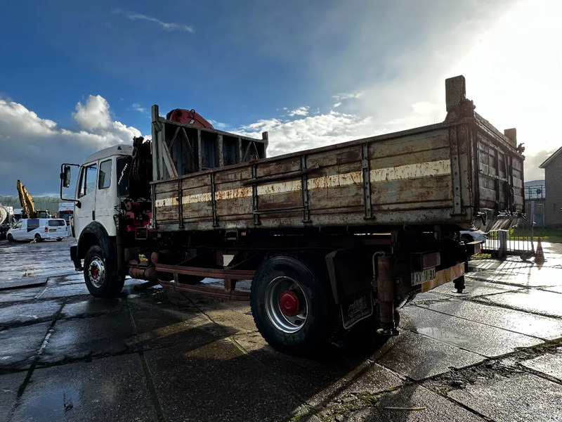 Mercedes-Benz SK 1935 V8 4X2 Tipper Spring/Spring AMCO V825 9T Crane - Damperli kamyon, Vinçli kamyon: fotoğraf 3 Mercedes-Benz SK 1935 V8 4X2 Tipper Spring/Spring AMCO V825 9T Crane - Damperli kamyon, Vinçli kamyon: fotoğraf 3