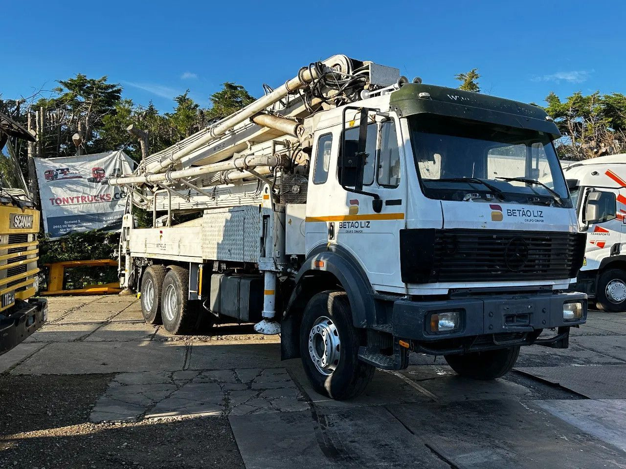 Mercedes-Benz SK 2631 6X4 LSB 36M BETONPOMP 370 BAR Mercedes-Benz SK 2631 6X4 LSB 36M BETONPOMP 370 BAR - Pompalı mikser: fotoğraf 1 Mercedes-Benz SK 2631 6X4 LSB 36M BETONPOMP 370 BAR Mercedes-Benz SK 2631 6X4 LSB 36M BETONPOMP 370 BAR - Pompalı mikser: fotoğraf 1