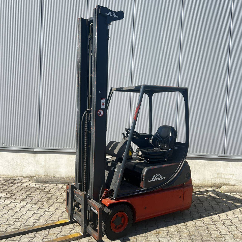 Linde E14 (335-02) - Elektrikli forklift: fotoğraf 1 Linde E14 (335-02) - Elektrikli forklift: fotoğraf 1