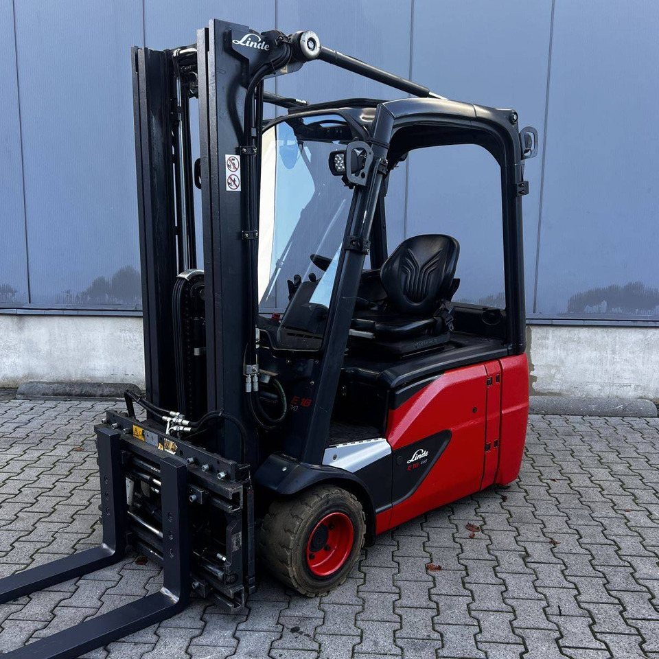 Linde E18 (386-02) EVO - Elektrikli forklift: fotoğraf 1 Linde E18 (386-02) EVO - Elektrikli forklift: fotoğraf 1
