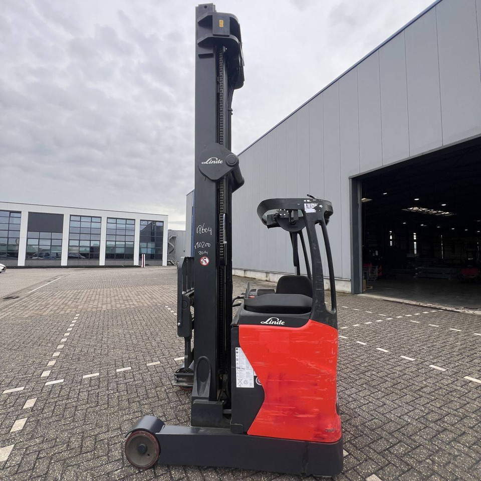 Linde R14HD (1120) - Reach truck: fotoğraf 1 Linde R14HD (1120) - Reach truck: fotoğraf 1
