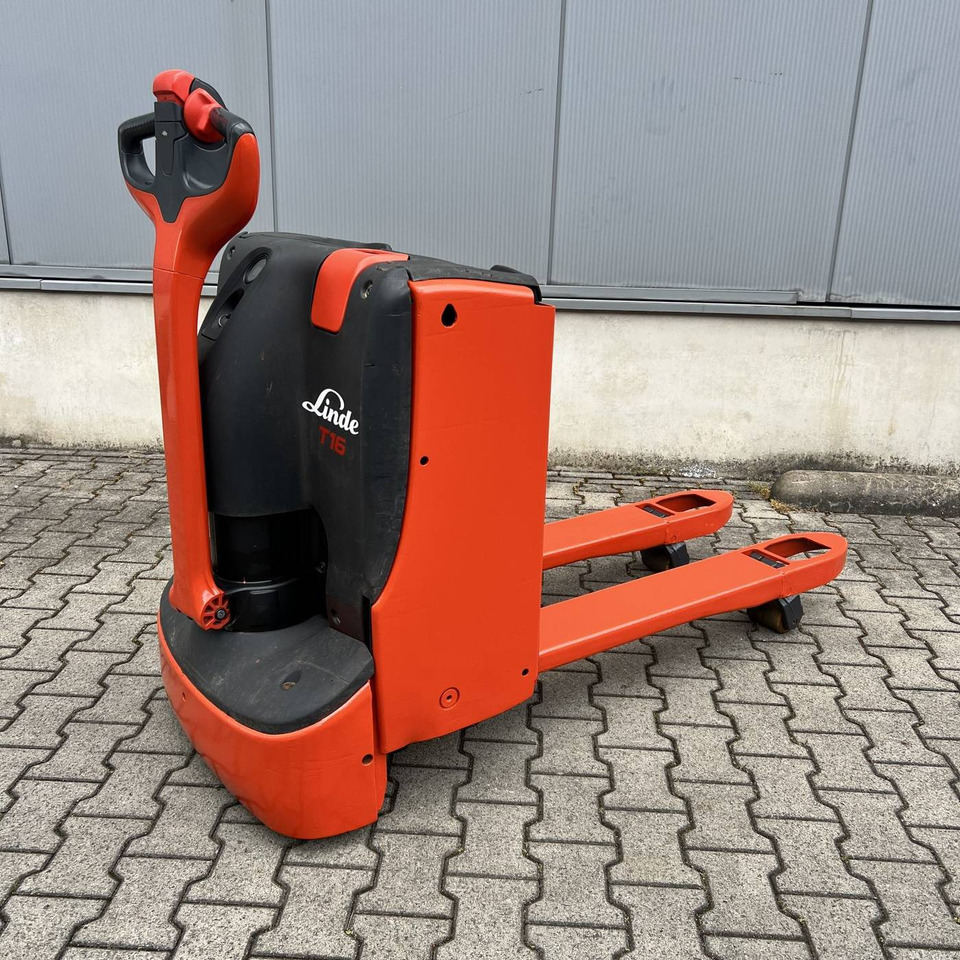Linde T16 (1152) - Kullanılan transpalet: fotoğraf 1 Linde T16 (1152) - Kullanılan transpalet: fotoğraf 1