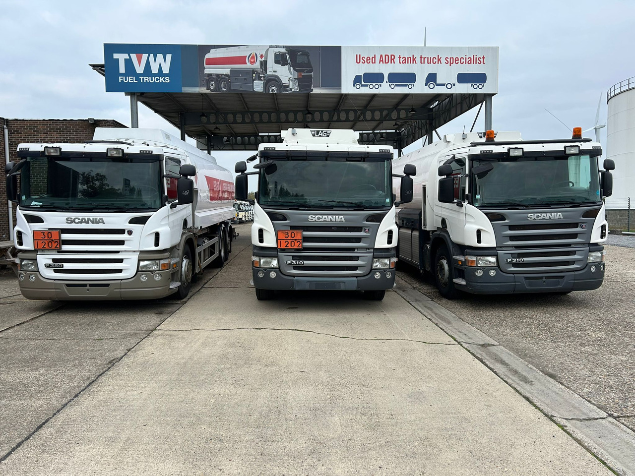 SCANIA PRT, P310, P380 (lot of 3) - Tanker kamyon: fotoğraf 2 SCANIA PRT, P310, P380 (lot of 3) - Tanker kamyon: fotoğraf 2