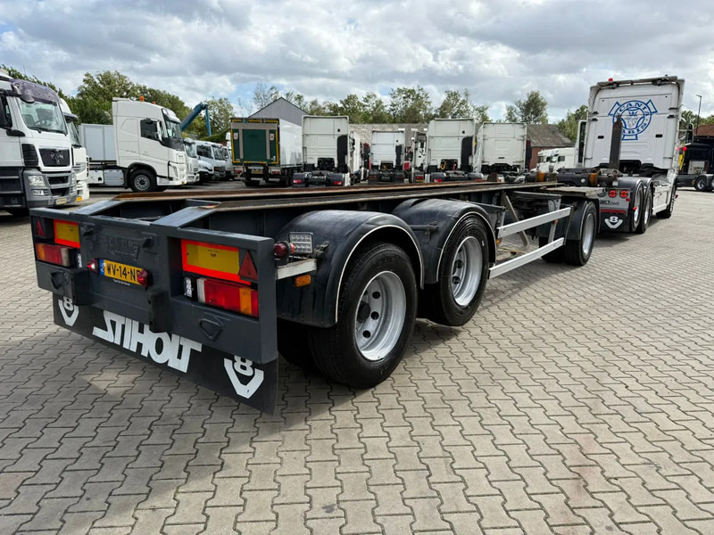 Burg 3AS Containeraanhangwagen, €3900, APK tot 28-01-2026 - Konteynır taşıyıcı/ Yedek karoser römork: fotoğraf 2 Burg 3AS Containeraanhangwagen, €3900, APK tot 28-01-2026 - Konteynır taşıyıcı/ Yedek karoser römork: fotoğraf 2