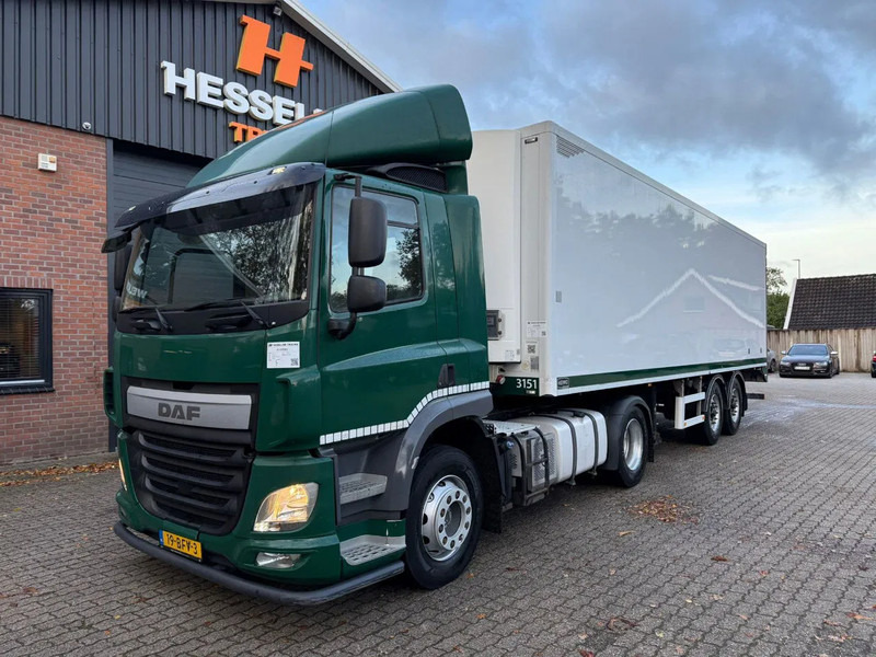 DAF CF 290 + HTF Koeloplegger PTO Powered koelmotor Dhollandia 3000KG NL Truck/Trailer 470.496KM - Çekici: fotoğraf 1 DAF CF 290 + HTF Koeloplegger PTO Powered koelmotor Dhollandia 3000KG NL Truck/Trailer 470.496KM - Çekici: fotoğraf 1