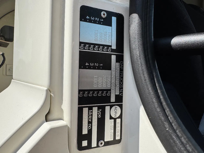 Tanker kamyon DAF CF 290 12.000 Fuel Diesel/Benzin Alle keuringen! Top conditie: fotoğraf 10